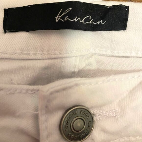 KanCan High-Rise White Skinny Jeans - Size 27 (7) | Soft Stretch Fit - Picture 7 of 9